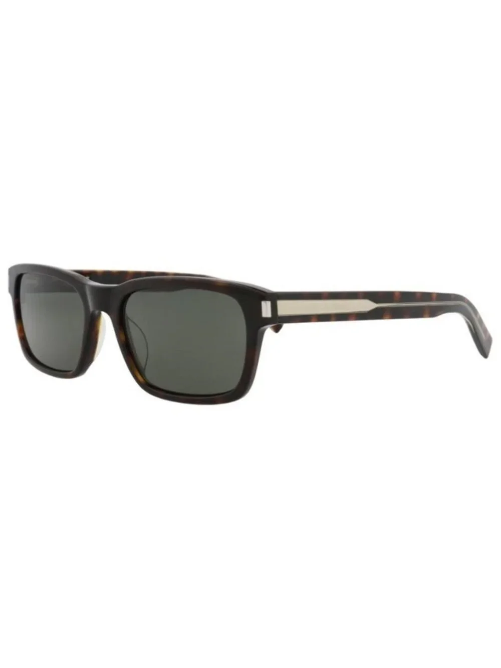 New Saint Laurent Mens Square/Rectangle Havana Crystal Grey Fashion Designer Sun